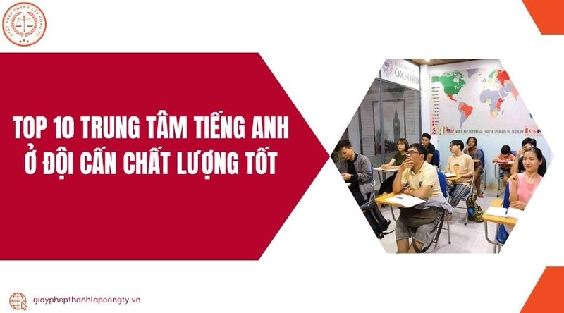 Không gian lớp học tiếng Anh tại khu vực Đội Cấn, Ba Đình cho học viên tại EduPass