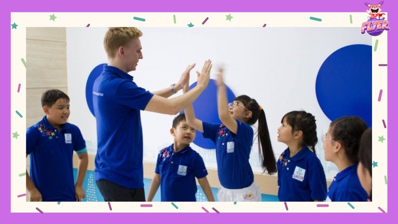 Môi trường học tập STEAM tại trung tâm American Education Group (AEG) với sự tương tác trực tiếp của giáo viên nước ngoài