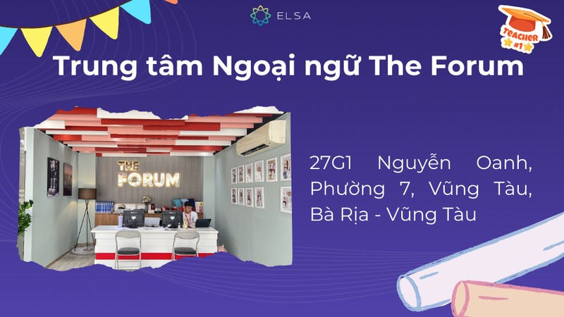 Cơ sở vật chất hiện đại của Trung tâm Ngoại ngữ The Forum tại Vũng Tàu